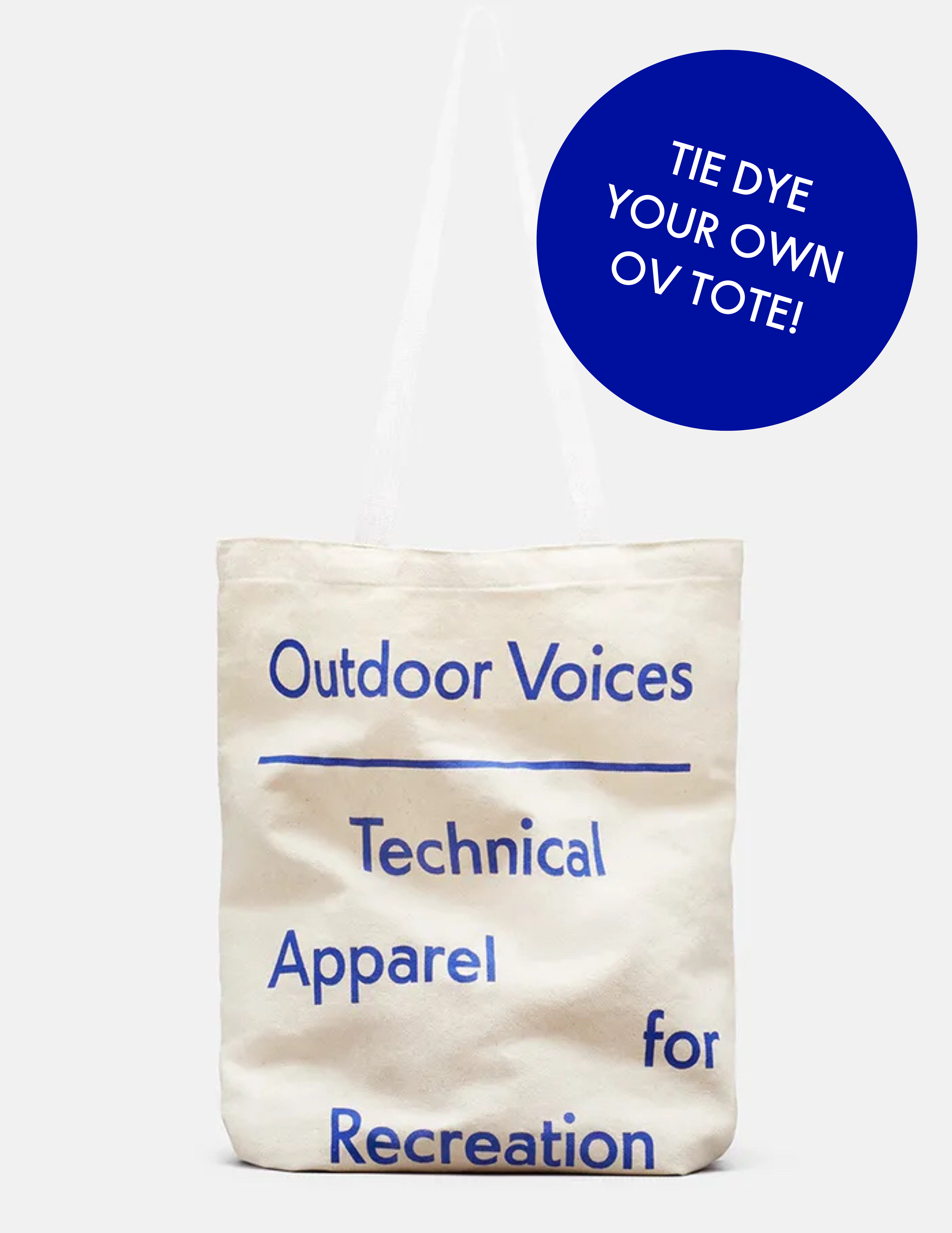 Outdoor 2025 voices tote